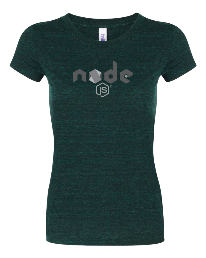 Node.js Tee in Emerald (Fitted)