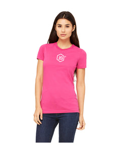 Node.js Fine Jersey Tee in Berry (Fitted)