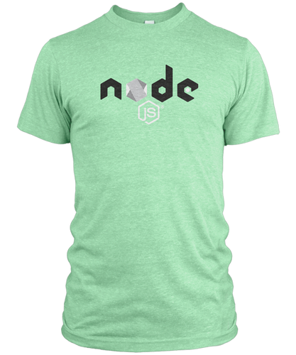 Node.js Tee in Lime (Straight Fit)