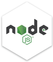 Node.js Hex Decal in Clear